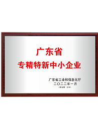 廣東省專精特新中小企業(yè)