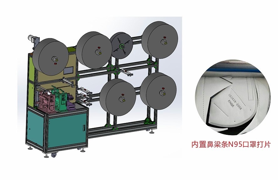 靈科N95口罩機(jī)半自動 