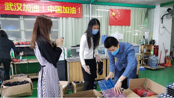 珠海市香洲區(qū)科工信局翁局長一行蒞臨靈科關懷指導抗疫復產
